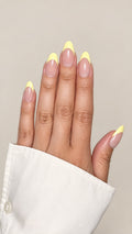 SYLK Nails Press On Nails Australia Capri Set, French Tips JPG