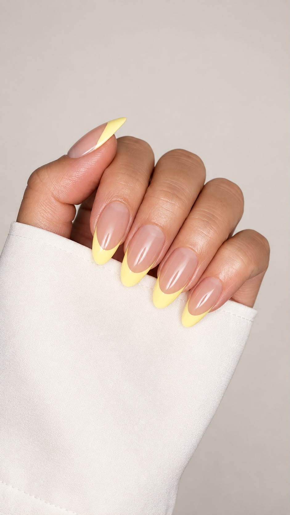 SYLK Nails Press On Nails Australia Capri Set, French Tips JPG